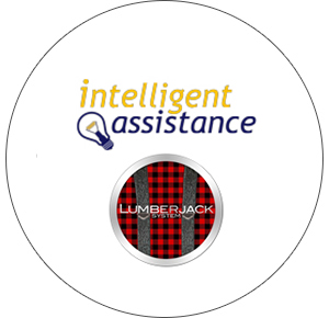 Intelligent Assistance and LumberJack System logos